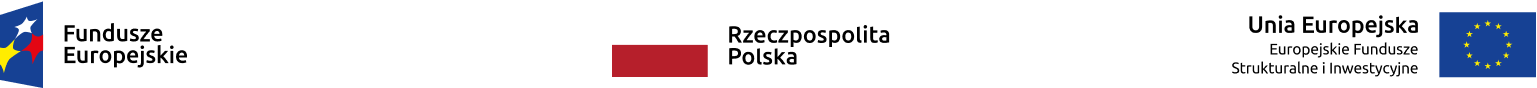 Unia Europejska - Europejskie Fundusze Strukturalne i Inwestycyjne